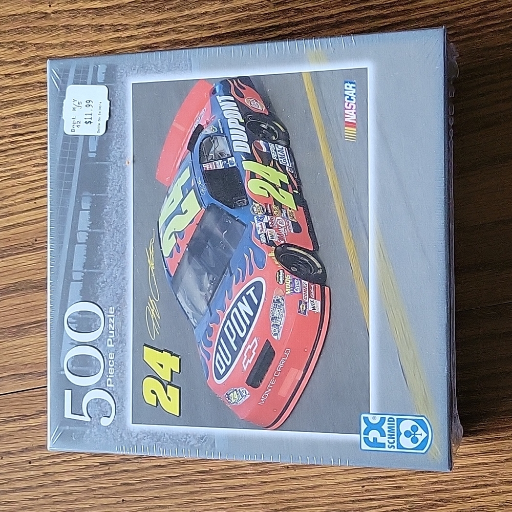 JEFF GORDON NASCAR PUZZLE 500 PIECES NEW IN BOX